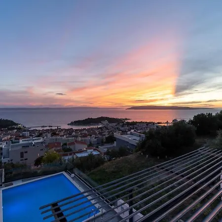 Lea 5-bedroom With Private Pool And Amazing Views Of And Sea Villa Makarska