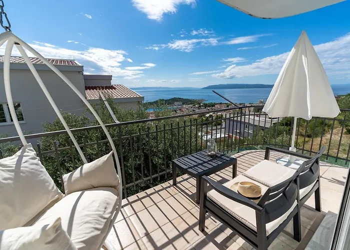 Lea 5-bedroom With Private Pool And Amazing Views Of And Sea Villa *